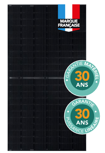 MODULE MONOCRISTALLIN DEMI CELLULES FHE SP MASTER 500 W BAS CARBONE - HALF-CUT FULL BLACK (2094X1134X30MM) - EFF: 21,06% - GARANTIE 30/30 ANS