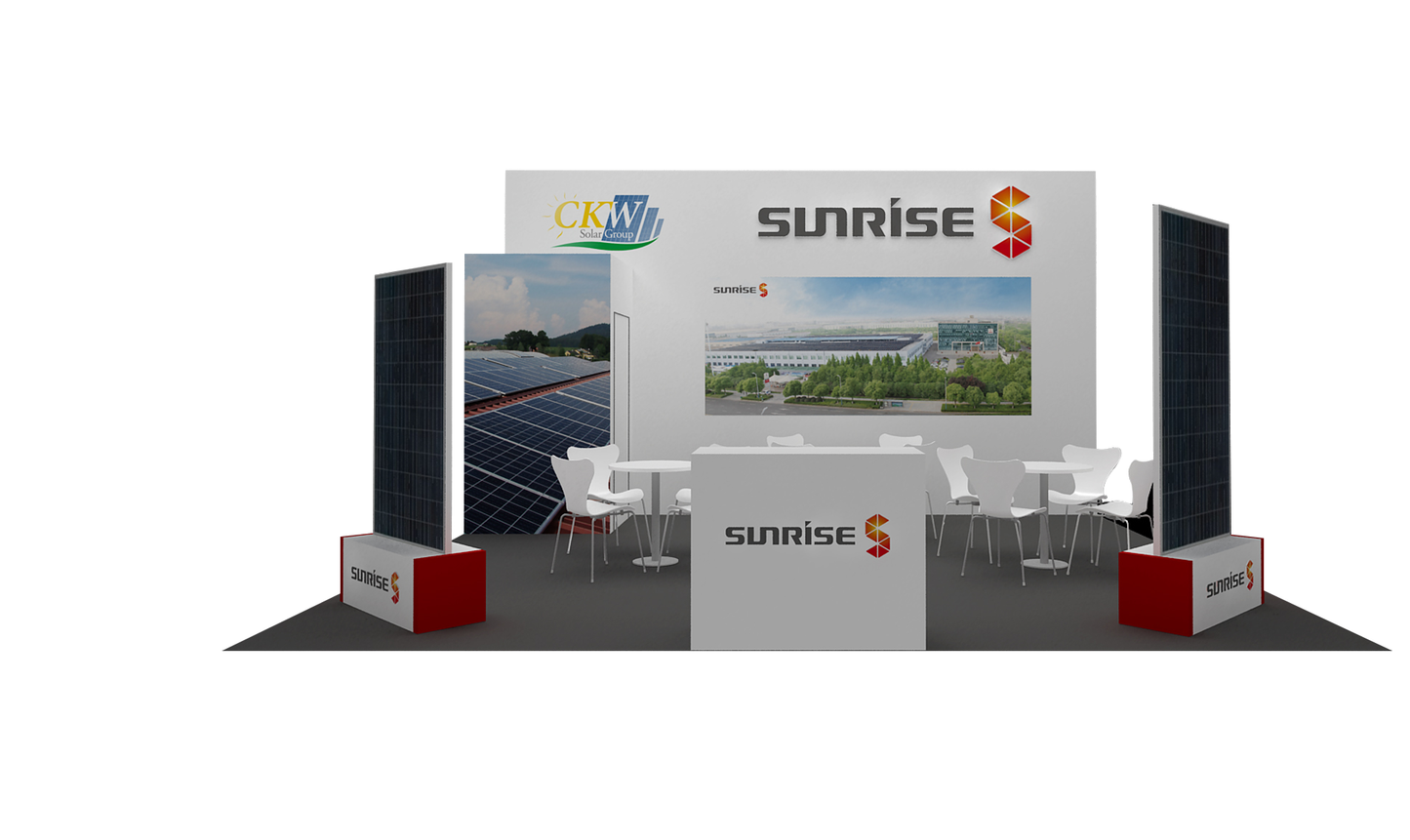 SUNRISE PANNEAU PHOTOVOLTAÏQUE 500W – TOP CON SMBB DEMI CELLULE - « SR-60M500NHLPro » – SERIE FULL BLACK