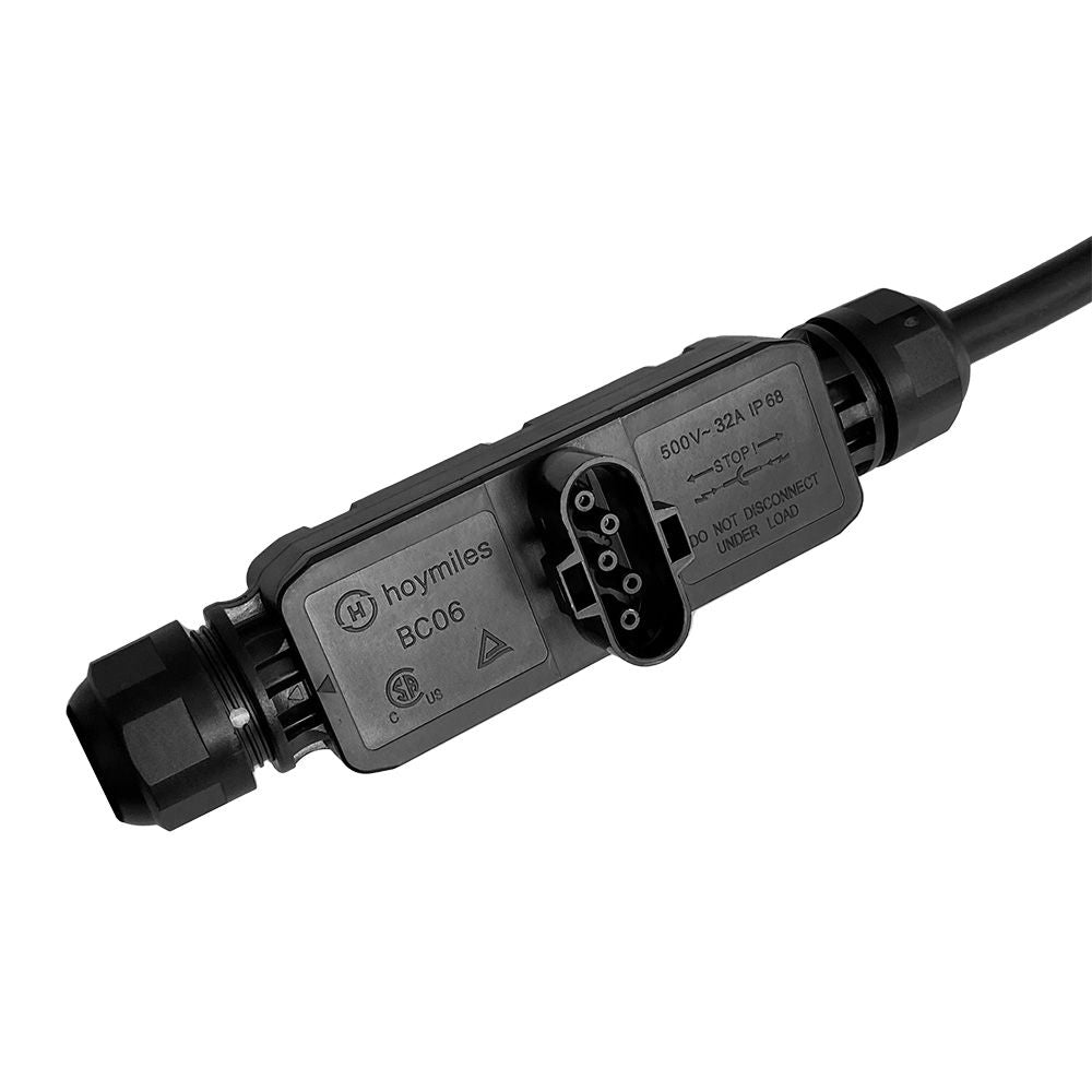 Hoymiles câble Triphasé AC de 3m pour HMT avec connecteur AC-3P inclus - câble 12 AWG (Ref A6050225)