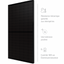 SUNPOWER PANNEAU PHOTOVOLTAÏQUE 410W – MONO-CRISTALLIN DEMI CELLULE - « SPR-P6-410-BLK » – FULL BLACK