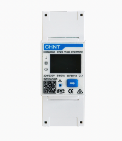 Hoymiles compteur analyseur / smart meter CHINT DDSU 666 avec tore de mesure monophasé 1*100A (Ref CQ051131)