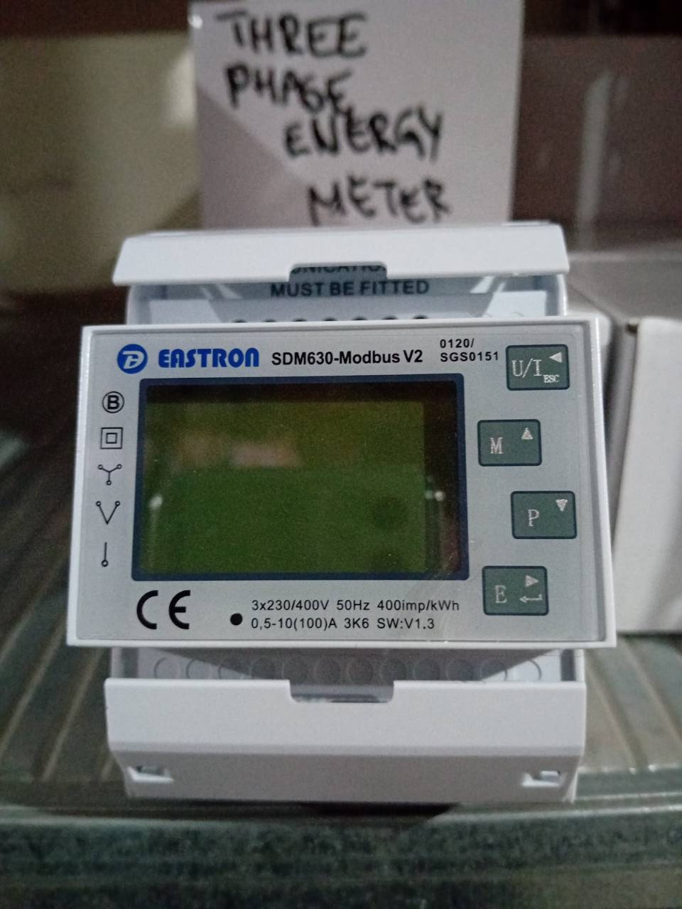 DEYE Three phase meter 250A EASTRON SDM 630 MCT, SPLIT CORE CT ESCT-T24 3 pcs 250A/1A