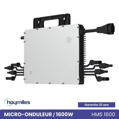 Hoymiles micro-onduleur 4 en 1 HMS-1600 - 1600 VA - Connecteurs MC4 - 4 MPPT