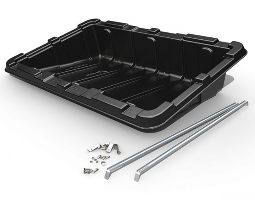 Bac à lester ConSole+ de Renusol avec supports et visserie ((composé de 2 Support Console profilé alu Réf: R400005 et 1 sachet visserie pour console Réf: R420022)) [520075-K]